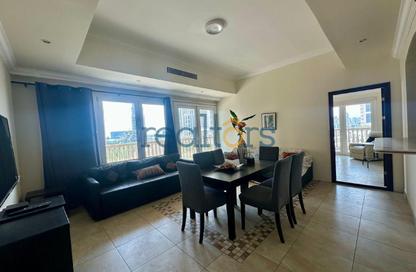 Apartment - 2 Bedrooms - 3 Bathrooms for rent in One Porto Arabia - Porto Arabia - The Pearl Island - Doha