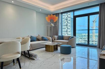 Apartment - 1 Bedroom - 2 Bathrooms for rent in Lusail Marina Heights - Marina District - Lusail