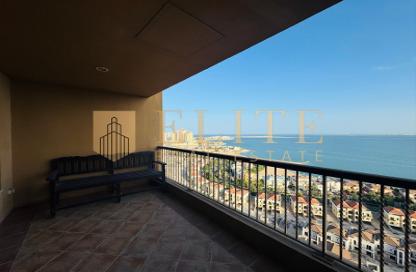 Apartment - 2 Bedrooms - 3 Bathrooms for rent in East Porto Drive - Porto Arabia - The Pearl Island - Doha