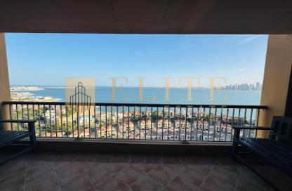 Apartment - 2 Bedrooms - 3 Bathrooms for rent in East Porto Drive - Porto Arabia - The Pearl Island - Doha