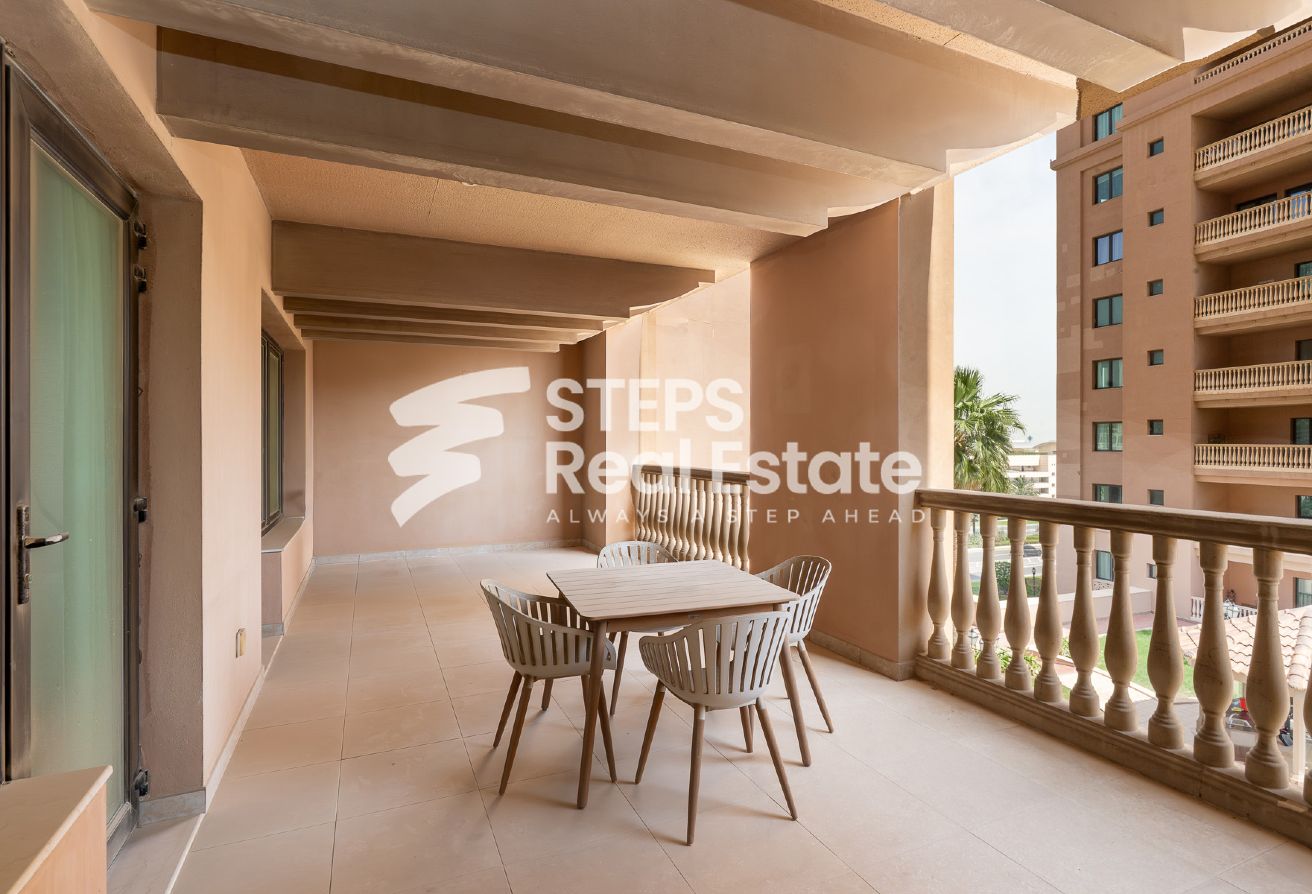 1BHK Apartment for Sale with Balcony and Sea View