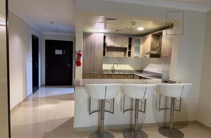 Apartment - Studio - 1 Bathroom for rent in West Porto Drive - Porto Arabia - The Pearl Island - Doha