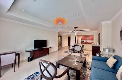 Apartment - 1 Bedroom - 2 Bathrooms for rent in East Porto Drive - Porto Arabia - The Pearl Island - Doha