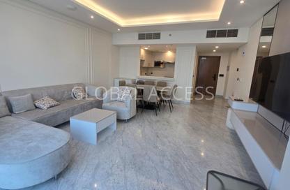 Apartment - 2 Bedrooms - 3 Bathrooms for rent in Lusail Marina Heights - Marina District - Lusail