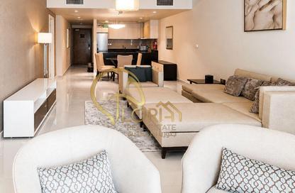 Apartment - 1 Bedroom - 2 Bathrooms for rent in Burj DAMAC Waterfront - Waterfront Residential - The Waterfront - Lusail