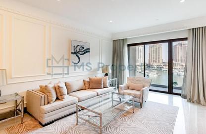 شقة - 2 غرف نوم - 3 حمامات للبيع في The St. Regis Marsa Arabia Island - Marsa Arabia - جزيرة اللؤلؤة - الدوحة