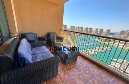 Apartment - 2 - 3 for rent in West Porto Drive - Porto Arabia - The Pearl Island - Doha