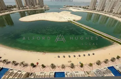 Apartment - Studio - 1 Bathroom for rent in Viva West - Viva Bahriyah - The Pearl Island - Doha