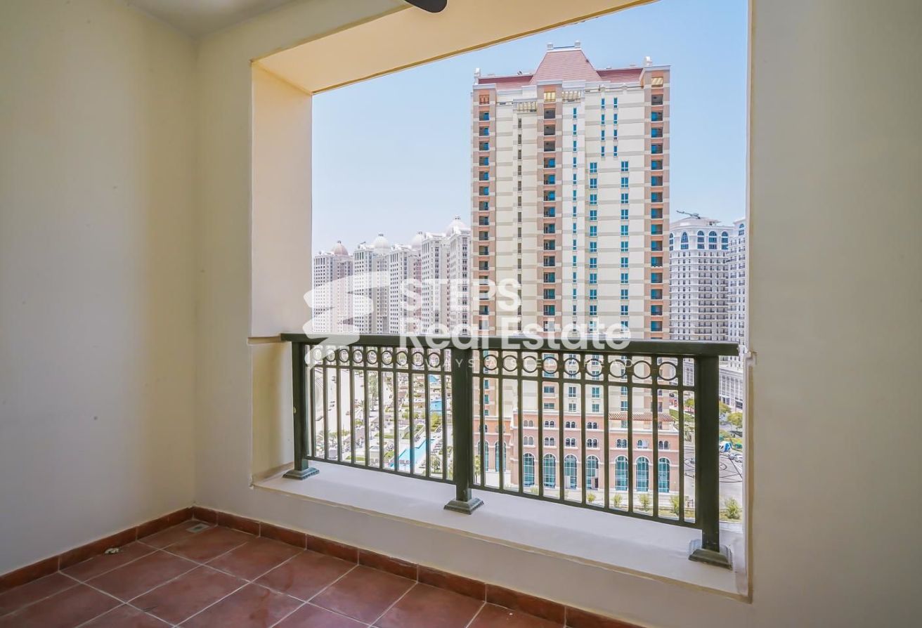 Marina View SF 1BHK Apartment for Rent - apartment in Viva Bahriyah