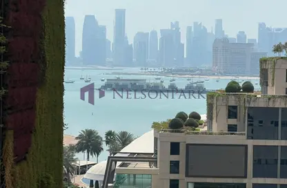 شقة - 2 غرف نوم - 3 حمامات للايجار في ابراج باي - منطقة الأبراج - جزيرة اللؤلؤة - الدوحة