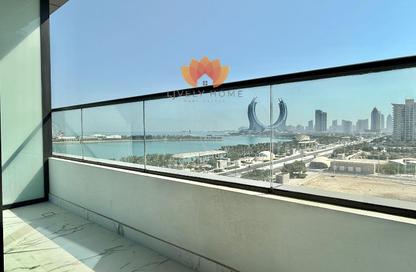 Apartment - 2 Bedrooms - 3 Bathrooms for rent in Marina Tower 02 - Marina District - Lusail Apartment - 2 Bedrooms - 3 Bathrooms for rent in Marina Tower 02 - Marina District - Lusail