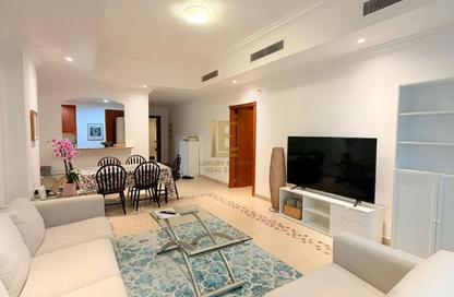 Apartment - 1 Bedroom - 2 Bathrooms for rent in East Porto Drive - Porto Arabia - The Pearl Island - Doha