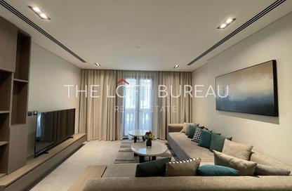 Apartment - 1 - 2 for rent in Lusail Marina Heights - Marina District - Lusail