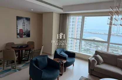 Apartment - 1 Bedroom - 2 Bathrooms for rent in Lusail Residence - Marina District - Lusail