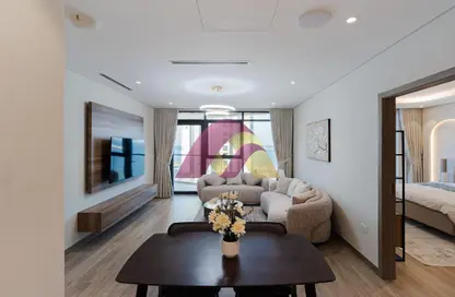 Apartment - 2 Bedrooms - 3 Bathrooms for rent in Lusail Marina Heights - Marina District - Lusail