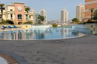 Apartment - 2 Bedrooms - 3 Bathrooms for rent in Viva West - Viva Bahriyah - The Pearl Island - Doha