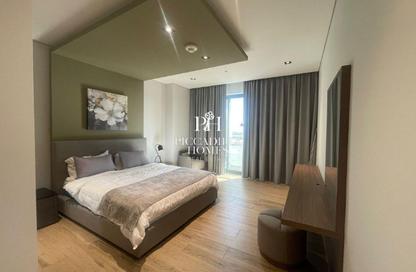 Apartment - 1 Bedroom - 2 Bathrooms for rent in Lusail Marina Heights - Marina District - Lusail
