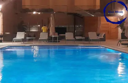 شقة - غرفة نوم - 2 حمامات للايجار في ابراج بن الشيخ - المرقاب الجديد - الدوحة