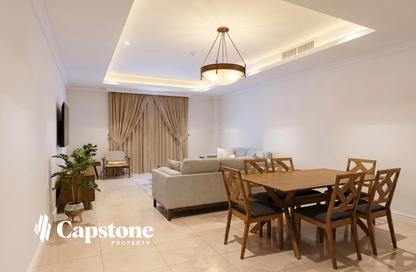 Apartment - 1 Bedroom - 2 Bathrooms for rent in West Porto Drive - Porto Arabia - The Pearl Island - Doha Apartment - 1 Bedroom - 2 Bathrooms for rent in West Porto Drive - Porto Arabia - The Pearl Island - Doha