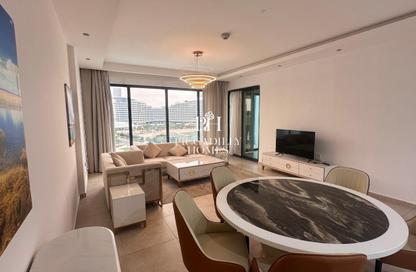 Apartment - 1 Bedroom - 1 Bathroom for rent in Lusail Marina Heights - Marina District - Lusail