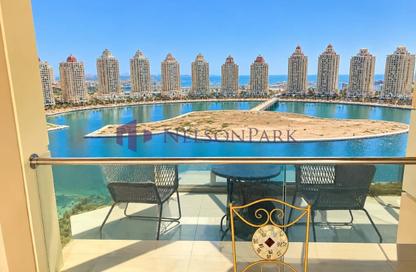 Apartment - Studio - 1 for rent in Viva Bahriyah - The Pearl Island - Doha