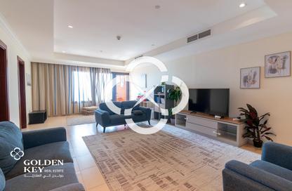 Apartment - 2 - 3 for rent in West Porto Drive - Porto Arabia - The Pearl Island - Doha