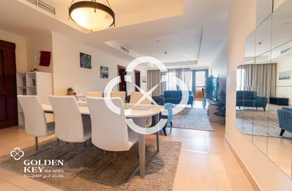 Apartment - 2 - 3 for rent in West Porto Drive - Porto Arabia - The Pearl Island - Doha