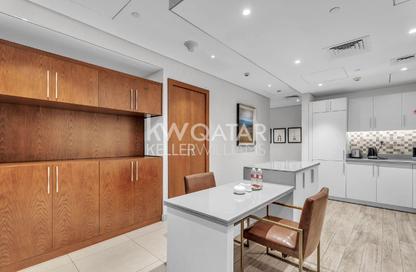 Apartment - 1 Bedroom - 2 Bathrooms for rent in Viva Bahriyah - The Pearl Island - Doha