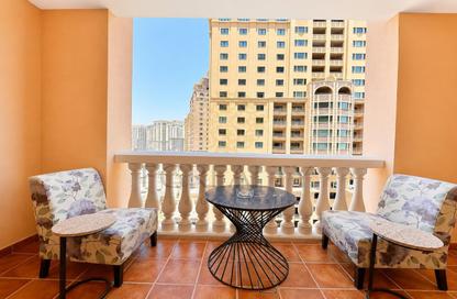 Apartment - 1 Bedroom - 2 Bathrooms for sale in West Porto Drive - Porto Arabia - The Pearl Island - Doha Apartment - 1 Bedroom - 2 Bathrooms for sale in West Porto Drive - Porto Arabia - The Pearl Island - Doha