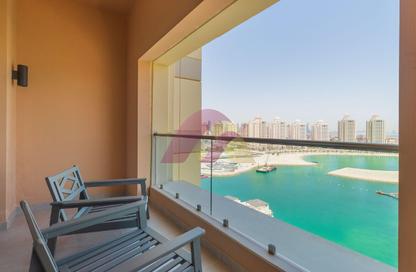 Apartment - 1 Bedroom - 2 Bathrooms for rent in Viva East - Viva Bahriyah - The Pearl Island - Doha Apartment - 1 Bedroom - 2 Bathrooms for rent in Viva East - Viva Bahriyah - The Pearl Island - Doha