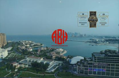 Apartment - 3 Bedrooms - 5 Bathrooms for rent in Abraj Bay - Abraj Quartiers - The Pearl Island - Doha