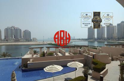 Apartment - 1 Bedroom - 2 Bathrooms for rent in Viva West - Viva Bahriyah - The Pearl Island - Doha