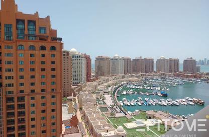 Apartment - 2 - 3 for rent in Tower 14 - Porto Arabia - The Pearl Island - Doha