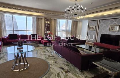 Apartment - 4 - 5 for rent in Dusit Hotel  and  Suites Doha - Diplomatic Street - West Bay - Doha