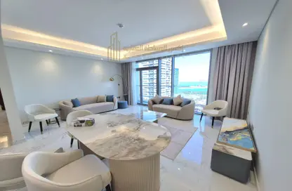 Apartment - 2 Bedrooms - 3 Bathrooms for rent in Lusail Marina Heights - Marina District - Lusail