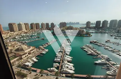 Apartment - Studio - 1 Bathroom for rent in East Porto Drive - Porto Arabia - The Pearl Island - Doha