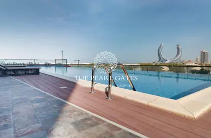 Apartment - 2 Bedrooms - 3 Bathrooms for rent in Lusail Residence - Marina District - Lusail