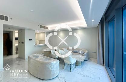 Apartment - 2 Bedrooms - 3 Bathrooms for rent in Marina Tower 23 - Marina District - Lusail