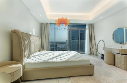 Apartment - 1 Bedroom - 2 Bathrooms for rent in Marina Tower 23 - Marina District - Lusail Apartment - 1 Bedroom - 2 Bathrooms for rent in Marina Tower 23 - Marina District - Lusail