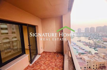 Apartment - 1 - 2 for rent in Tower 13 - Porto Arabia - The Pearl Island - Doha