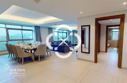 Townhouse - 3 Bedrooms - 5 Bathrooms for rent in Abraj Bay - Abraj Quartiers - The Pearl Island - Doha
