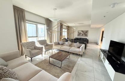 Apartment - 4 Bedrooms - 6 Bathrooms for rent in West Bay Tower - West Bay - West Bay - Doha