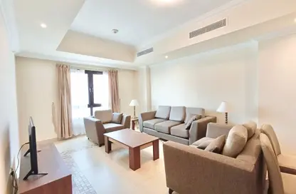 Apartment - 1 Bedroom - 1 Bathroom for rent in West Porto Drive - Porto Arabia - The Pearl Island - Doha
