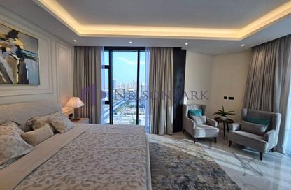 Apartment - 2 Bedrooms - 3 Bathrooms for rent in Lusail Marina Heights - Marina District - Lusail