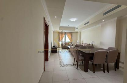 Apartment - 1 - 2 for rent in West Porto Drive - Porto Arabia - The Pearl Island - Doha