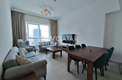 Apartment - 2 - 3 for rent in Lusail Residence - Marina District - Lusail