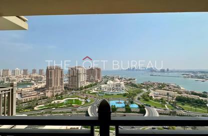 Apartment - 3 Bedrooms - 4 Bathrooms for rent in Abraj Bay - Abraj Quartiers - The Pearl Island - Doha