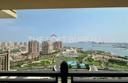 Apartment - 3 Bedrooms - 4 Bathrooms for rent in Abraj Bay - Abraj Quartiers - The Pearl Island - Doha