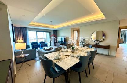 Apartment - 3 Bedrooms - 4 Bathrooms for rent in Abraj Bay - Abraj Quartiers - The Pearl Island - Doha
