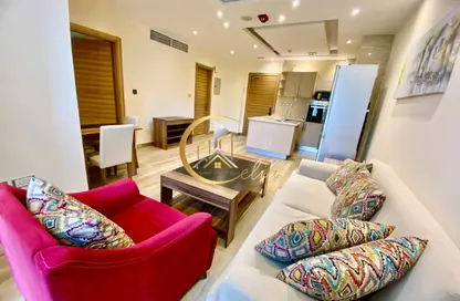 Apartment - 1 Bedroom - 2 Bathrooms for rent in Al Sadd Tourist Apartments - Al Sadd - Doha